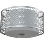 Plafon 2x60 W srebrny ZIGGYFMLS Elstead Lighting Ziggy zdj.3