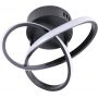 Lampa podsufitowa 1x15 W czarna 329677 Goldlux Oskar zdj.1
