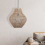 Lampa wisząca 1x20 W czarna-beżowa 330420 Goldlux Ontake zdj.4