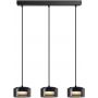 Lampa wisząca 3x10 W czarna 331281 Goldlux Ofelia zdj.1