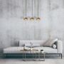 Lampa wisząca 3x10 W czarna 331298 Goldlux Ofelia zdj.4