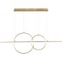 Lampa wisząca 1x42 W złota 331809 Goldlux Laura zdj.1