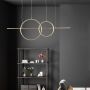 Lampa wisząca 1x42 W złota 331809 Goldlux Laura zdj.3