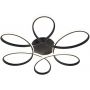 Lampa podsufitowa 1x42 W czarna 331823 Goldlux Fiore XL zdj.3