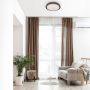 Plafon 1x48 W biały-czarny 331861 Goldlux Halina zdj.4