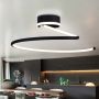 Lampa podsufitowa 1x34 W biała-czarna 335722 Goldlux Diuna zdj.4