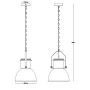 Lampa wisząca 15283 Globo Lighting Kutum zdj.2