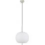 Lampa wisząca 1x60 W biała 15345H1NO Globo Lighting Blacky I zdj.1