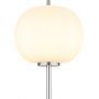 Lampa stojąca 1x60 W biała 15345SNO Globo Lighting Blacky I zdj.3