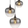 Lampa wisząca 3x40 W czarna 155483H Globo Lighting Maxy zdj.2