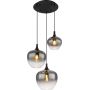 Lampa wisząca 3x40 W czarna 155483H Globo Lighting Maxy zdj.3