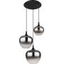 Lampa wisząca 3x40 W czarna 155483H Globo Lighting Maxy zdj.1