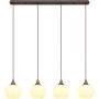 Lampa wisząca 4x40 W biała 155484HC Globo Lighting Maxy zdj.3