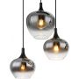 Lampa wisząca 6x40 W czarna 155486H Globo Lighting Maxy zdj.3