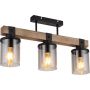 Lampa podsufitowa 3x60 W czarny 155553D Globo Lighting Lila zdj.2