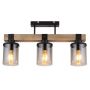 Lampa podsufitowa 3x60 W czarny 155553D Globo Lighting Lila zdj.3