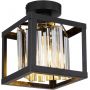 Lampa podsufitowa 1x40 W czarna 15697D Globo Lighting Mathilde zdj.1