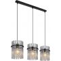 Lampa wisząca 3x60 W czarna 156983H Globo Lighting Gorley zdj.1