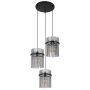 Lampa wisząca 3x60 W czarna 156983HR Globo Lighting Gorley zdj.2