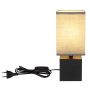 Lampa stołowa 1x7 W czarna 21628A Globo Lighting Valentino zdj.4