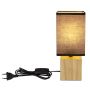 Lampka nocna dziecięca 1x40 W czarna 21628B Globo Lighting Valentino zdj.3