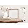 Lampa stołowa 1x3 W chrom-nikiel 24109K Globo Lighting Serpent zdj.2