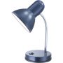 Lampa biurkowa 1x40 W chrom-niebieska 2486 Globo Lighting Basic zdj.1