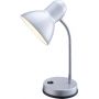 Lampa biurkowa 1x40 W chrom-srebrna 2487 Globo Lighting Basic zdj.1