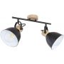 Lampa podsufitowa 2x40 W czarny 540182S Globo Lighting Wiho zdj.3