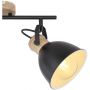 Lampa podsufitowa 2x40 W czarny 540182S Globo Lighting Wiho zdj.4