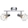 Lampa podsufitowa 2x40 W chrom 548022 Globo Lighting Xara I zdj.1