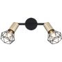 Lampa podsufitowa 2x40 W czarny 54802S2AB Globo Lighting Xara I zdj.5