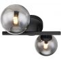 Kinkiet 2x3.5 W czarny 561332W Globo Lighting Riha zdj.2