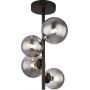 Lampa podsufitowa 4x3.5 W czarna 561334D Globo Lighting Riha zdj.3