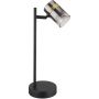 Lampa biurkowa 1x8 W czarna-mosiądz-przydymiona 57916T Globo Lighting Trabby zdj.1