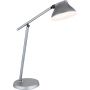 Lampa biurkowa 1x8 W biała-szara 58437G Globo Lighting Halvar zdj.2