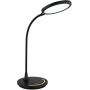 Lampa biurkowa 1x12 W czarna-opal 58483 Globo Lighting zdj.3