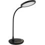 Lampa biurkowa 1x12 W czarna-opal 58483 Globo Lighting zdj.5