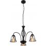 Lampa wisząca 3x60 W czarna 602983H Globo Lighting Gonny zdj.1