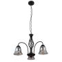 Lampa wisząca 3x60 W czarna 602983H Globo Lighting Gonny zdj.2