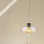 Lampa wisząca 1x40 W czarna 15566HA Globo Lighting Giuseppe zdj.5