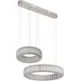 Lampa wisząca 2x80 W chrom 6716280 Globo Lighting Mucky zdj.1