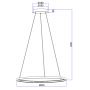 Lampa wisząca 6719229B Globo Lighting Ralph zdj.2