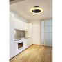 Lampowentylator podsufitowy 1x30 W czarna 03628B Globo Lighting Travo zdj.8