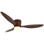 Lampowentylator podsufitowy 1x20 W brązowa 03666H Globo Lighting Armando zdj.3