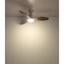 Lampowentylator podsufitowy 1x22 W biała-drewno 03671W Globo Lighting Gale zdj.5