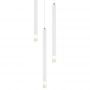 Lampa wisząca 3x4 W biała 15629W3 Globo Lighting Ryan zdj.3