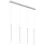 Lampa wisząca 4x4 W biała 15629W4 Globo Lighting Ryan zdj.1