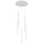 Lampa wisząca 5x4 W biała 15629W5 Globo Lighting Ryan zdj.1