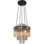 Lampa wisząca 5x40 W przydymiona 15698H2 Globo Lighting Gorley zdj.1